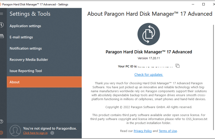 Paragon Hard Disk Manager 17.20.11 Crack + Key Download 2022
